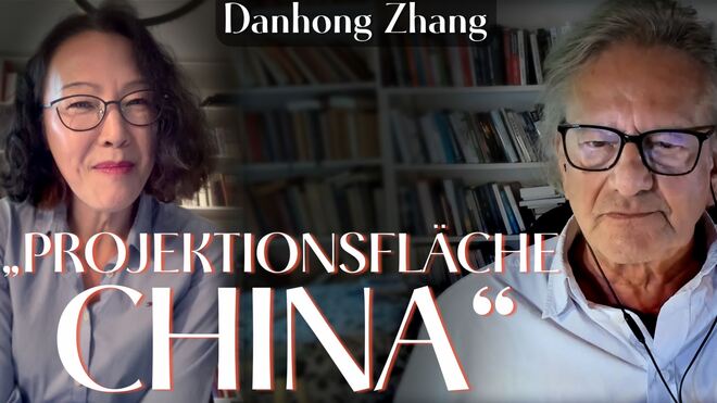 Projektionsfläche China 