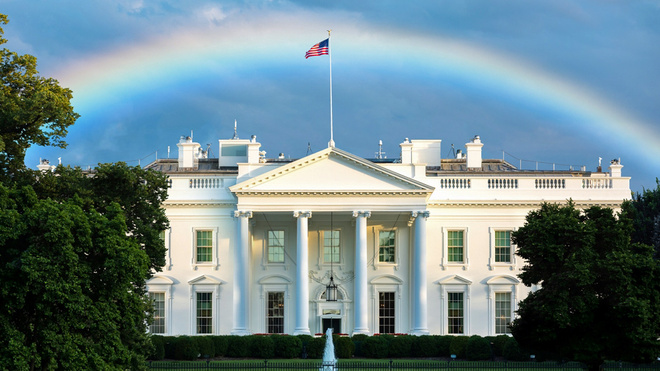 Verblassender Regenbogen